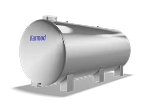 15 ton yatay krom su deposu