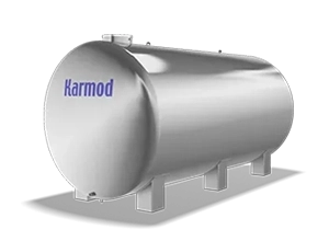 20 ton yatay krom su deposu