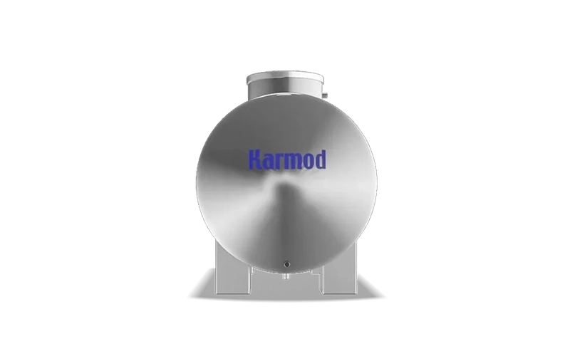 500 litre yatay krom su deposu-2