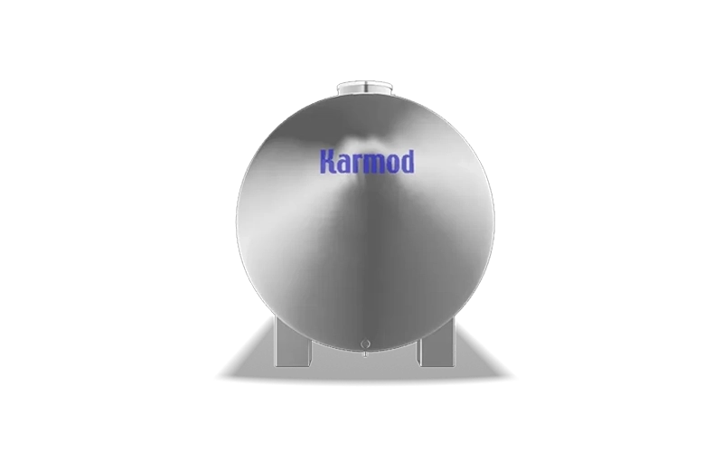 8 ton yatay krom su deposu-2